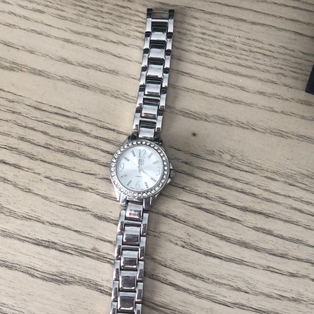 Silver watch